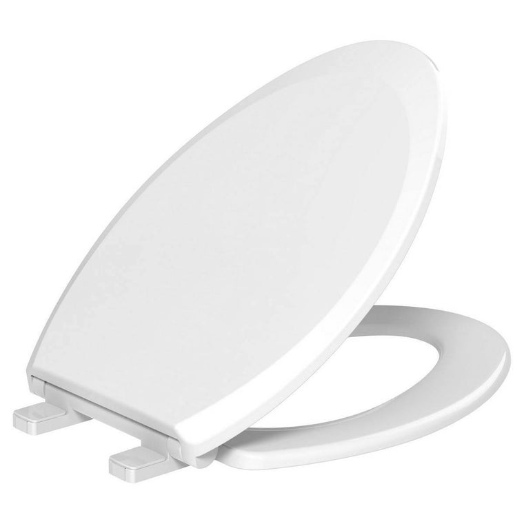 Night Glow Soft Elongated Closed Front Toilet Seat Blue – evekare