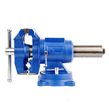 Forward DT08125A 5-Inch Heavy Duty Bench Vise 360-Degree Swivel Base and Head with Anvil (5×22)