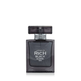 Rich Black Icon Eau De Toilette Spray for Men – 3.0 oz.